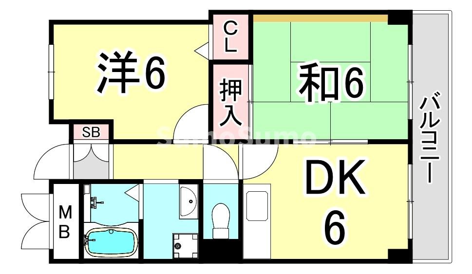 サン鹿塩の間取り