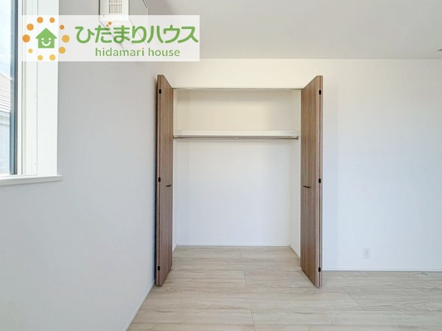 【収納】 | 我孫子市東我孫子1丁目第1期　新築戸建　1号棟 | クローゼットタイプの収納は荷物がどこにあるかすぐに見つかります！