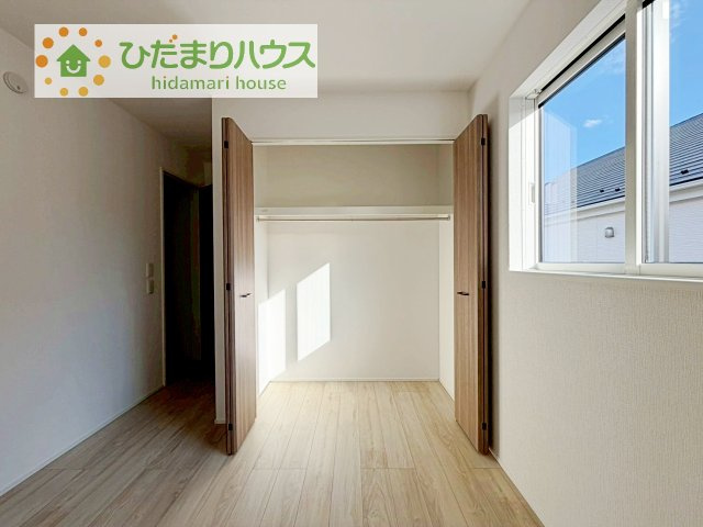 【収納】 | 我孫子市東我孫子1丁目第1期　新築戸建　1号棟 | クローゼットタイプの収納は荷物がどこにあるかすぐに見つかります！