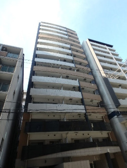 ラシュレ天満橋の外観