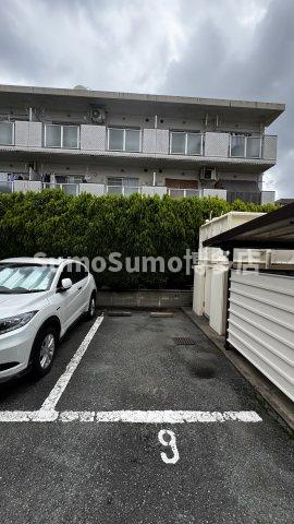 グレイシャス室見の駐車場|駐車場です