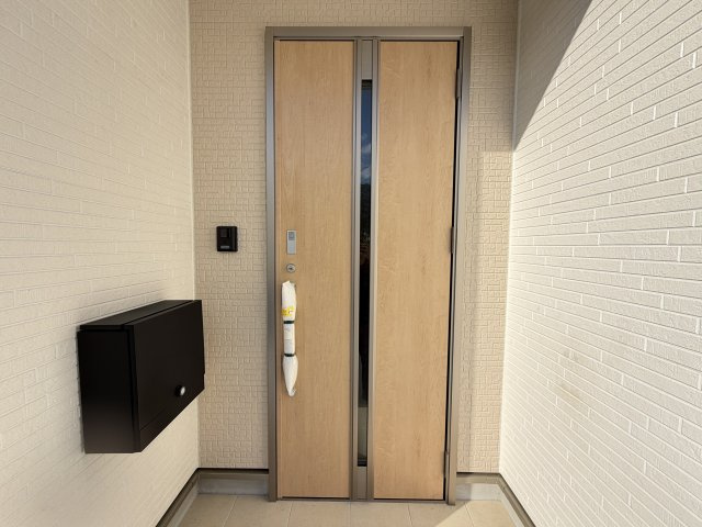 南城市佐敷佐敷　第1（全3棟）ラスト1号棟の外観|1号棟　スマートキー付き♪
