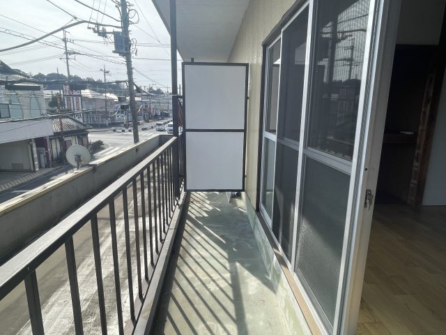 和光ハイツのバルコニー
