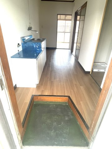 和光ハイツの玄関