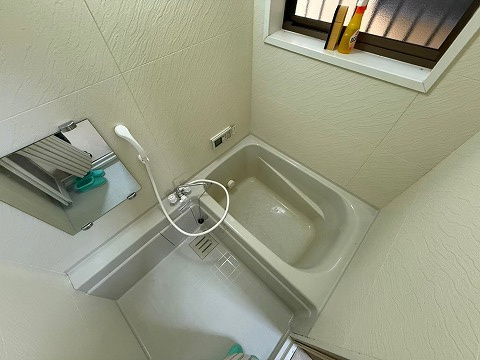 神戸市長田区浜添通２丁目の一戸建ての浴室