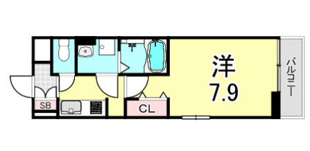 グレイスヒルズウエガハラⅠの間取り
