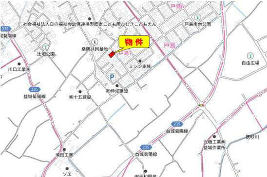 よかタウン／東区戸島7丁目2期／1号棟の地図