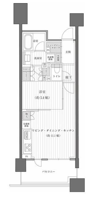 クレヴィアタワー目黒不動前の外観| 