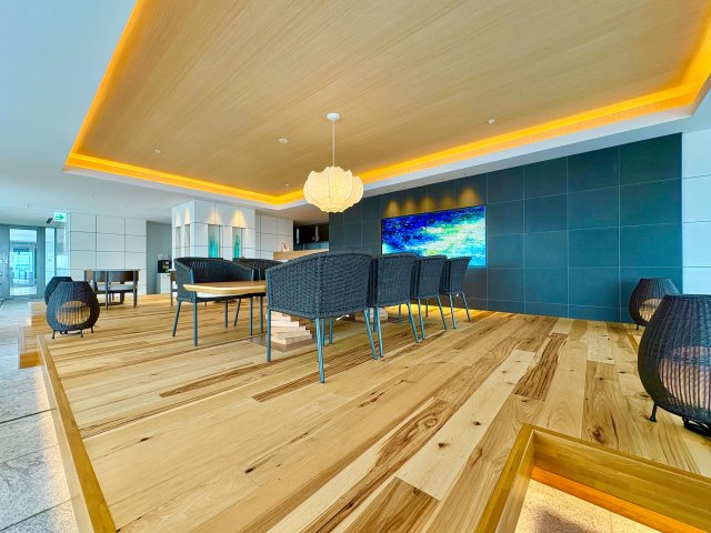 SKY DUO PARK VILLAGE T棟 17階のロビー