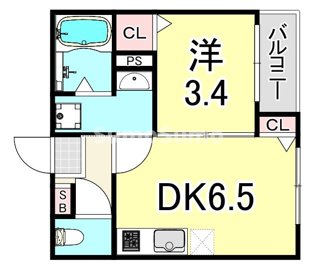 リバーサイド碧の間取り