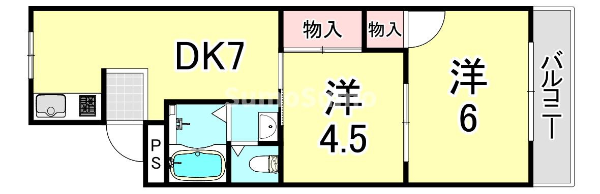 ルー・エーベル誠の間取り