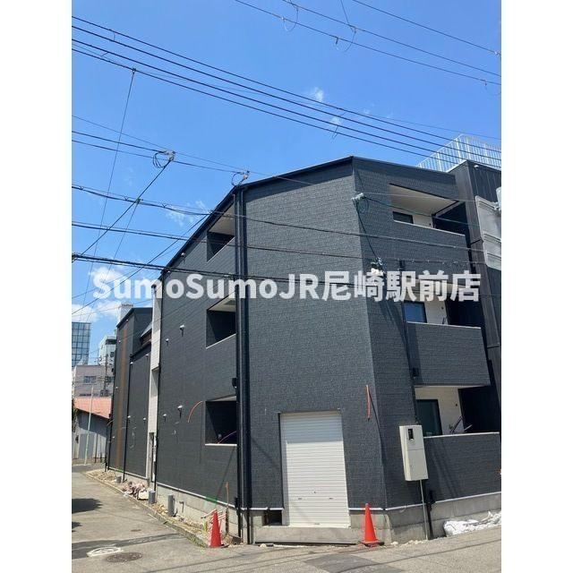ルミナス尼崎の外観|おしゃれな外観です