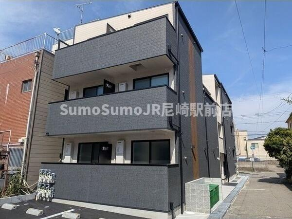 ルミナス尼崎の外観|物件の外観です