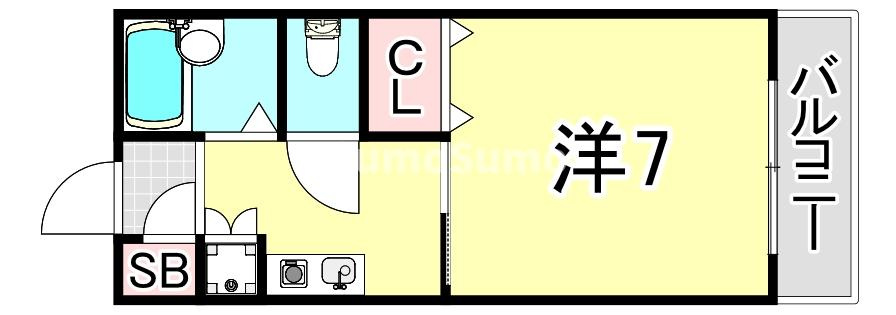 ケイズキューブの間取り