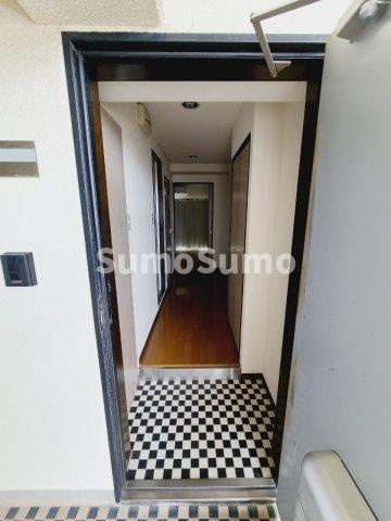 ケイズキューブの玄関