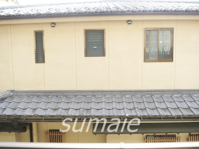 岩渕ハイツの展望|ベランダからの景色です。