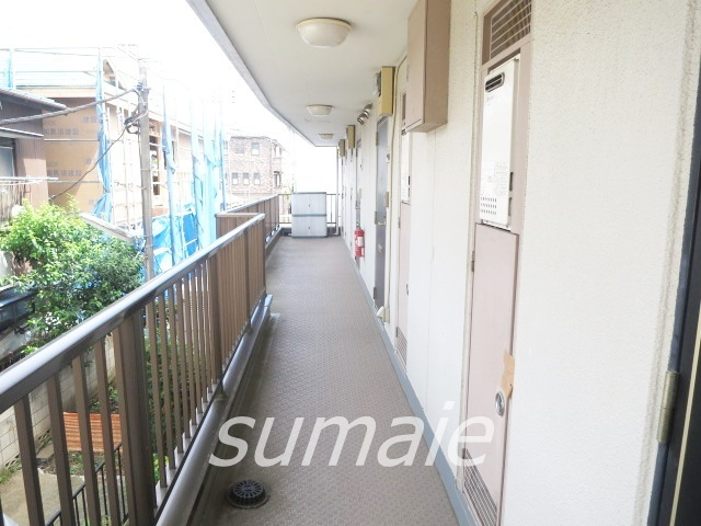 岩渕ハイツのその他共用部分|共用廊下です☆