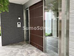 リラシオ西明石駅前のエントランス|落ち着いたエントランスです