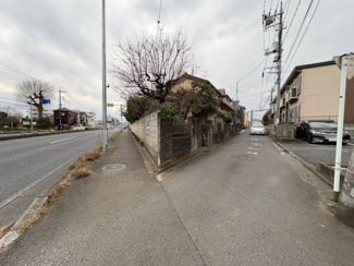 【前面道路含む現地写真】 | 川越市富士見町　建築条件なし売地　東武東上線『川越駅』徒歩12分　【仙波小学区】
