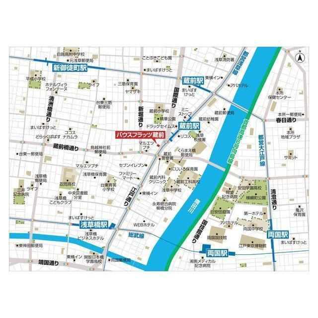 バウスフラッツ蔵前の設備