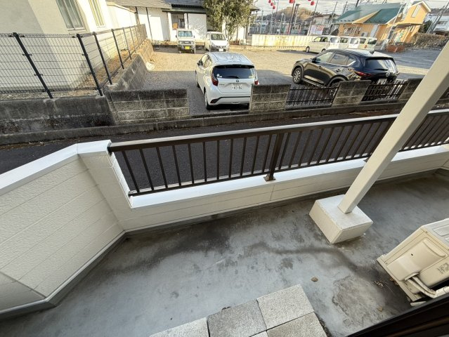 ウスイハイツＡのバルコニー