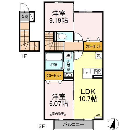 【間取り】 | ベルディール