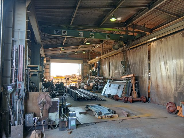 東松山市東平工場の内装