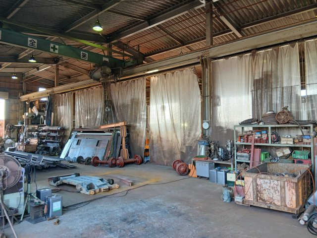 東松山市東平工場の内装