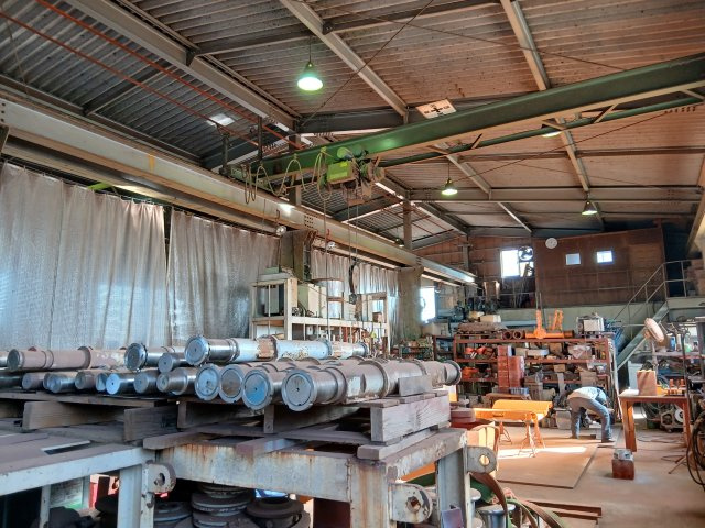 東松山市東平工場の内装