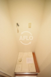 【洗面所】 | グラマシー心斎橋東 | グラマシー心斎橋東　洗濯機置場