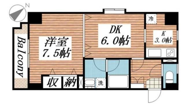 サンアーバン目黒の間取り