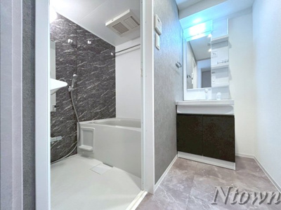 【洗面所】 | S-RESIDENCE高岳ardent(アーデント) | 脱衣スペースもあります