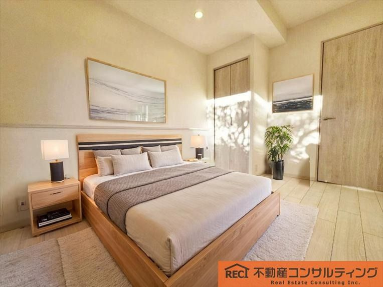 グラン・フェルティ本山の寝室