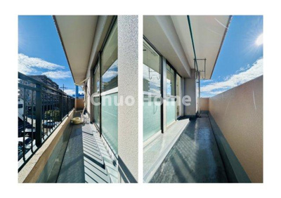 【中庭】 | グリーンパーク金町 | 敷地内には緑が多く住環境良好です