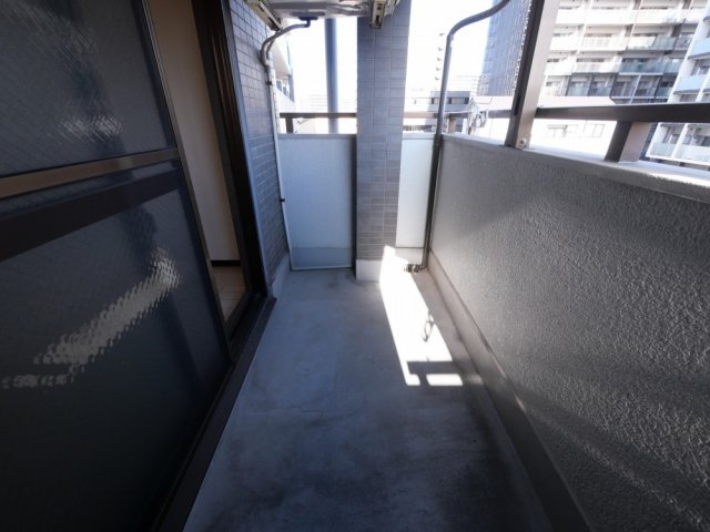 マキノマンションのバルコニー