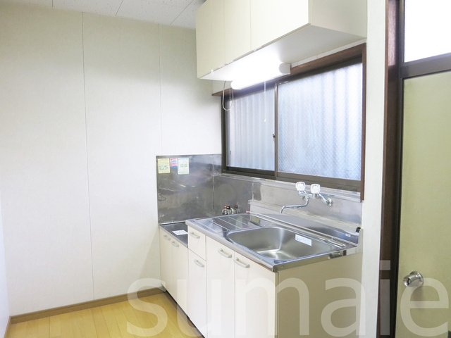 タマハイツのキッチン|２口ガスコンロ設置が出来ます！