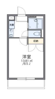 レオパレスサンブライトの間取り