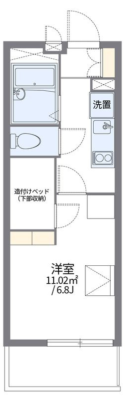 レオパレスたかの間取り