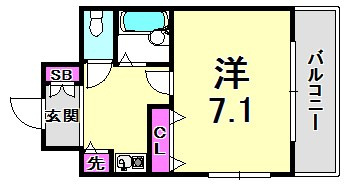 ハーバーステージ神戸の間取り