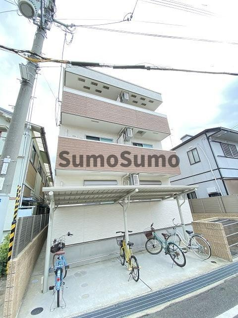 フジパレス塚口Ⅵ番館の外観|外観は落ち着いています
