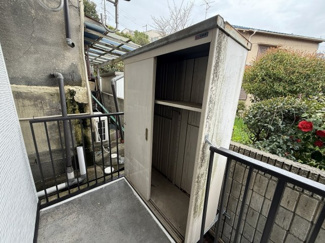 【収納】 | 上池田3丁目貸家Ⅱ | 屋外収納