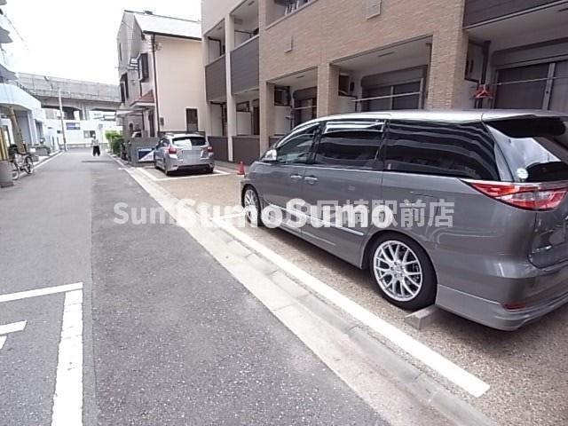 フジパレス尼崎西の駐車場|駐車場です
