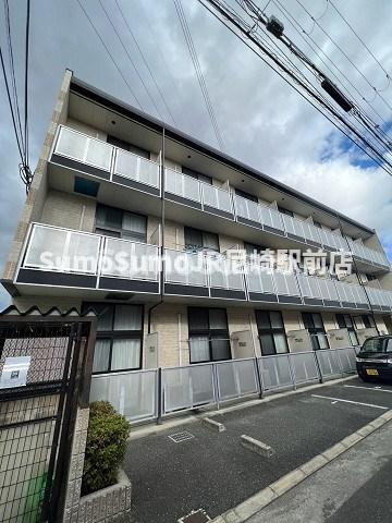 レオパレスエルザ1の外観|おしゃれな外観です