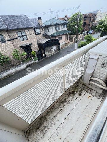 レオパレスオービラージュのバルコニー