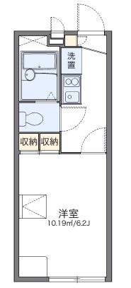 レオパレスオービラージュの間取り
