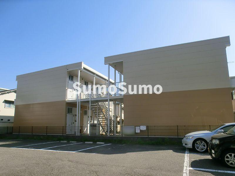 レオパレスクレール福田の外観|外はこのようになっています