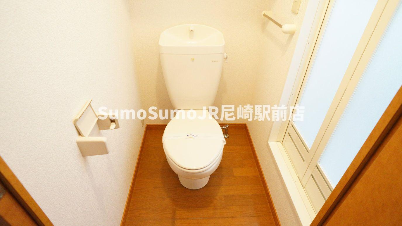 レオパレスタケナカのトイレ|トイレです