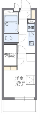 レオパレスイルニードⅡの間取り