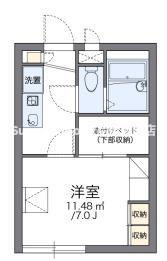 レオパレスアルカンシェルの間取り