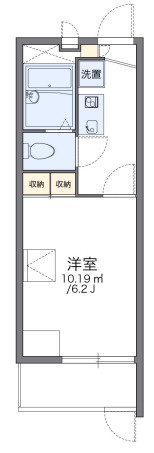レオパレスカワキタの間取り
